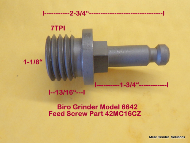 Biro Meat Grinder Parts for 42-346-548-6642-AFMG-24-EMG-32-7542-7548 ...